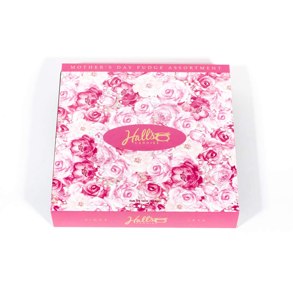Hall's Mother's Day Assorted Fudge Gift Box, 16 oz.