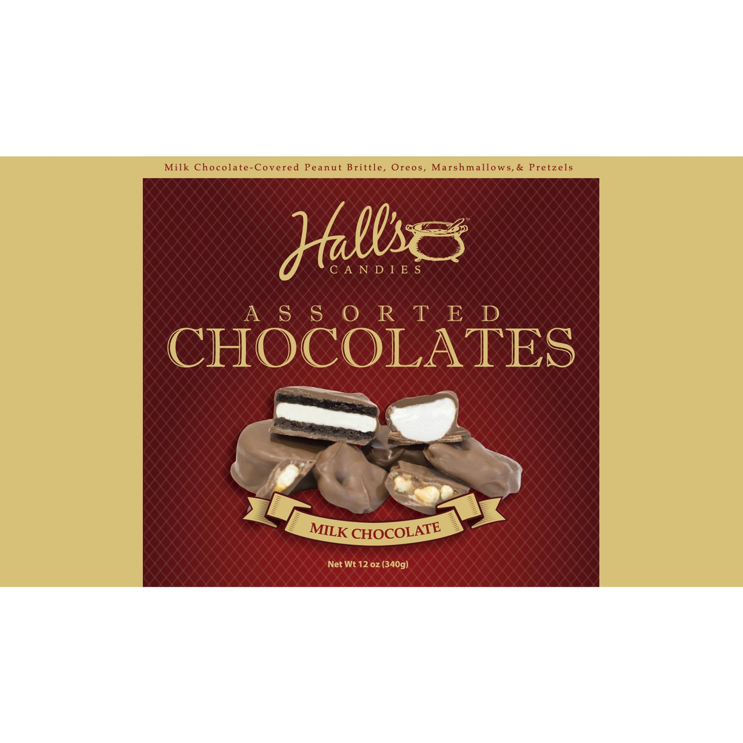 Milk Chocolate-Covered Assortment