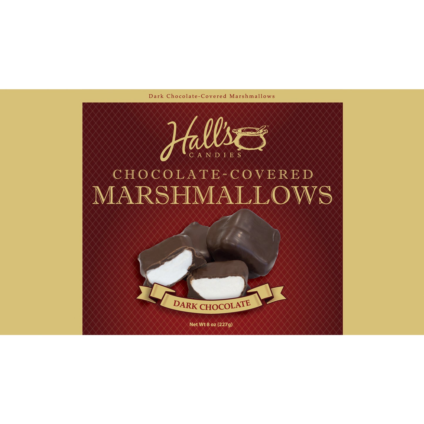 Dark Chocolate-Covered Marshmallows