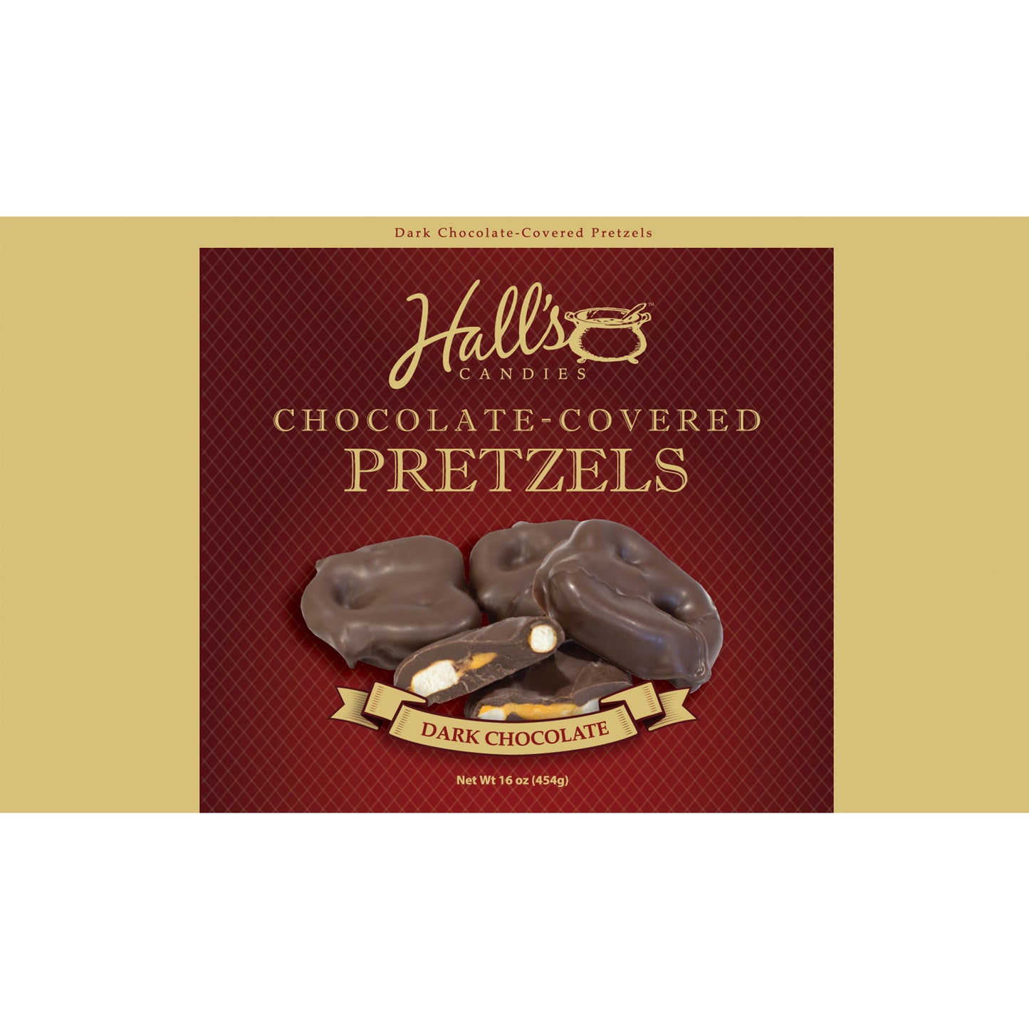 Dark Chocolate-Covered Pretzels