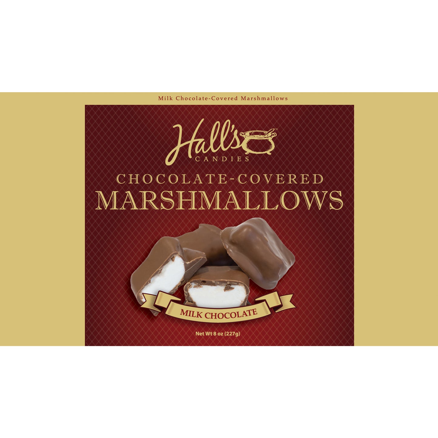 Milk Chocolate-Covered Marshmallows