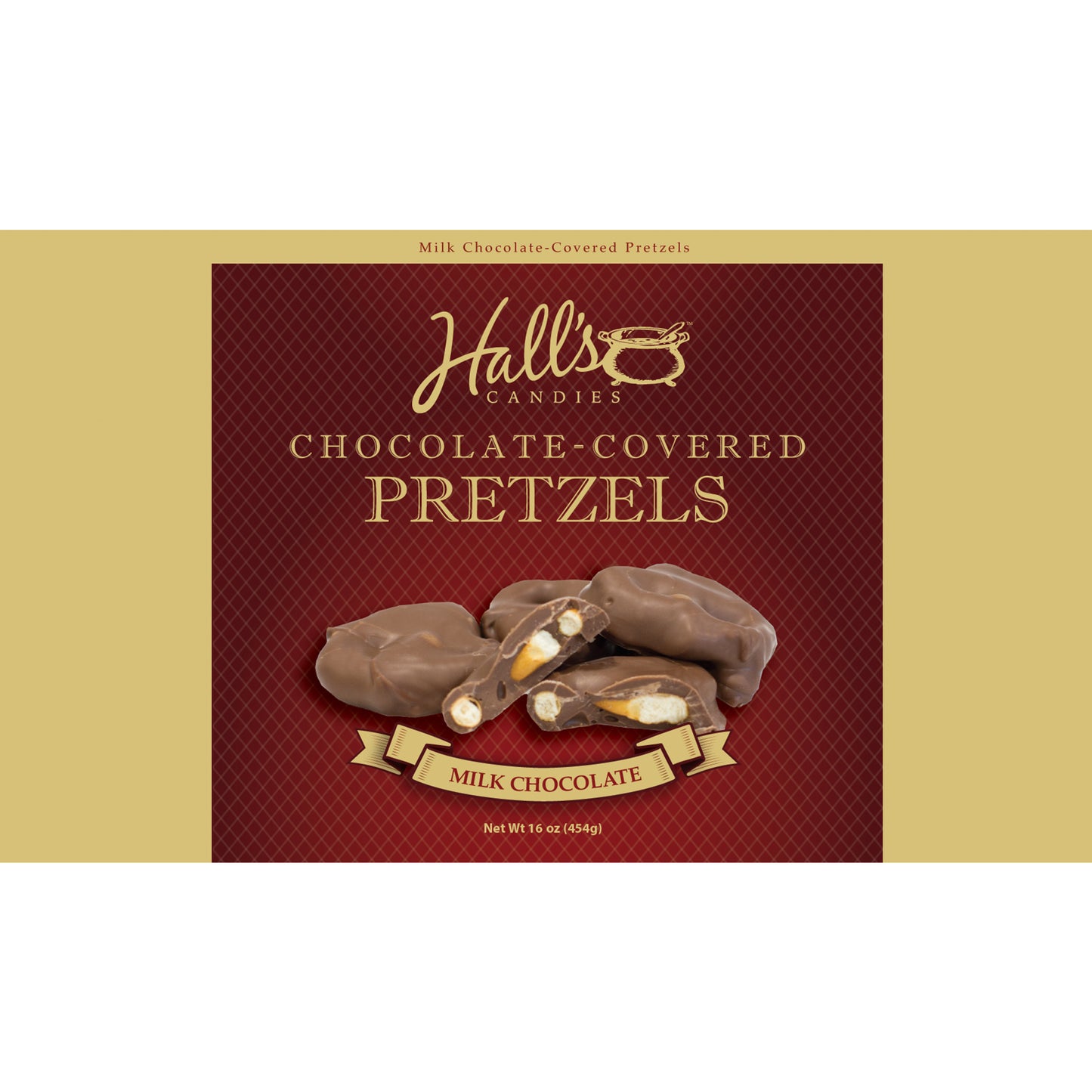 Milk Chocolate-Covered Pretzels