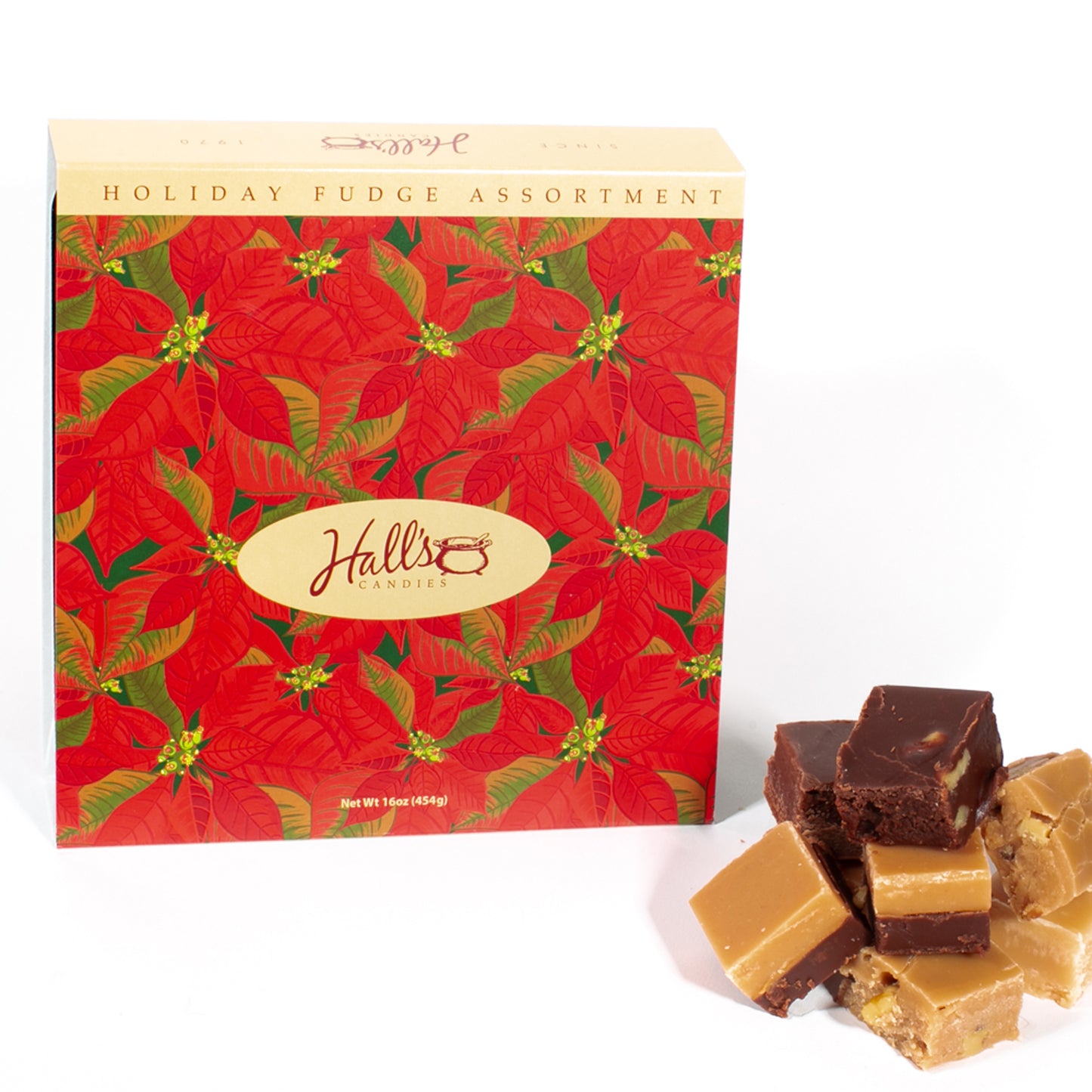 Merry Christmas Assorted Fudge Gift Box