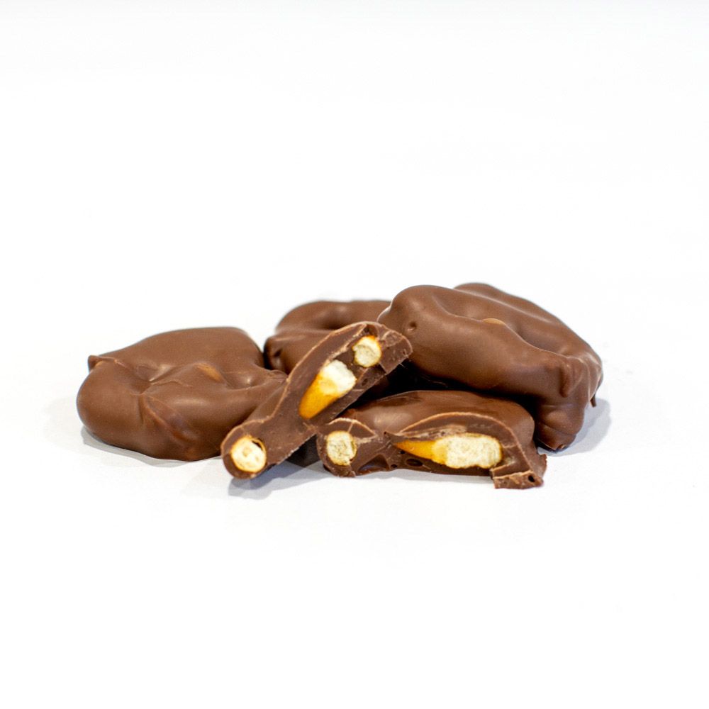 Milk Chocolate-Covered Pretzels