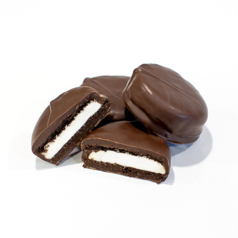 Dark Chocolate-Covered Cookies