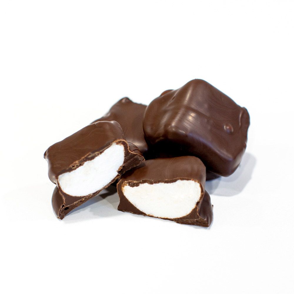 Dark Chocolate-Covered Marshmallows
